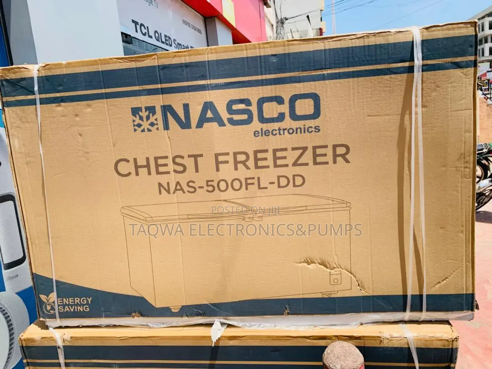 In Box 400 Litres Nasco Chest Freezer