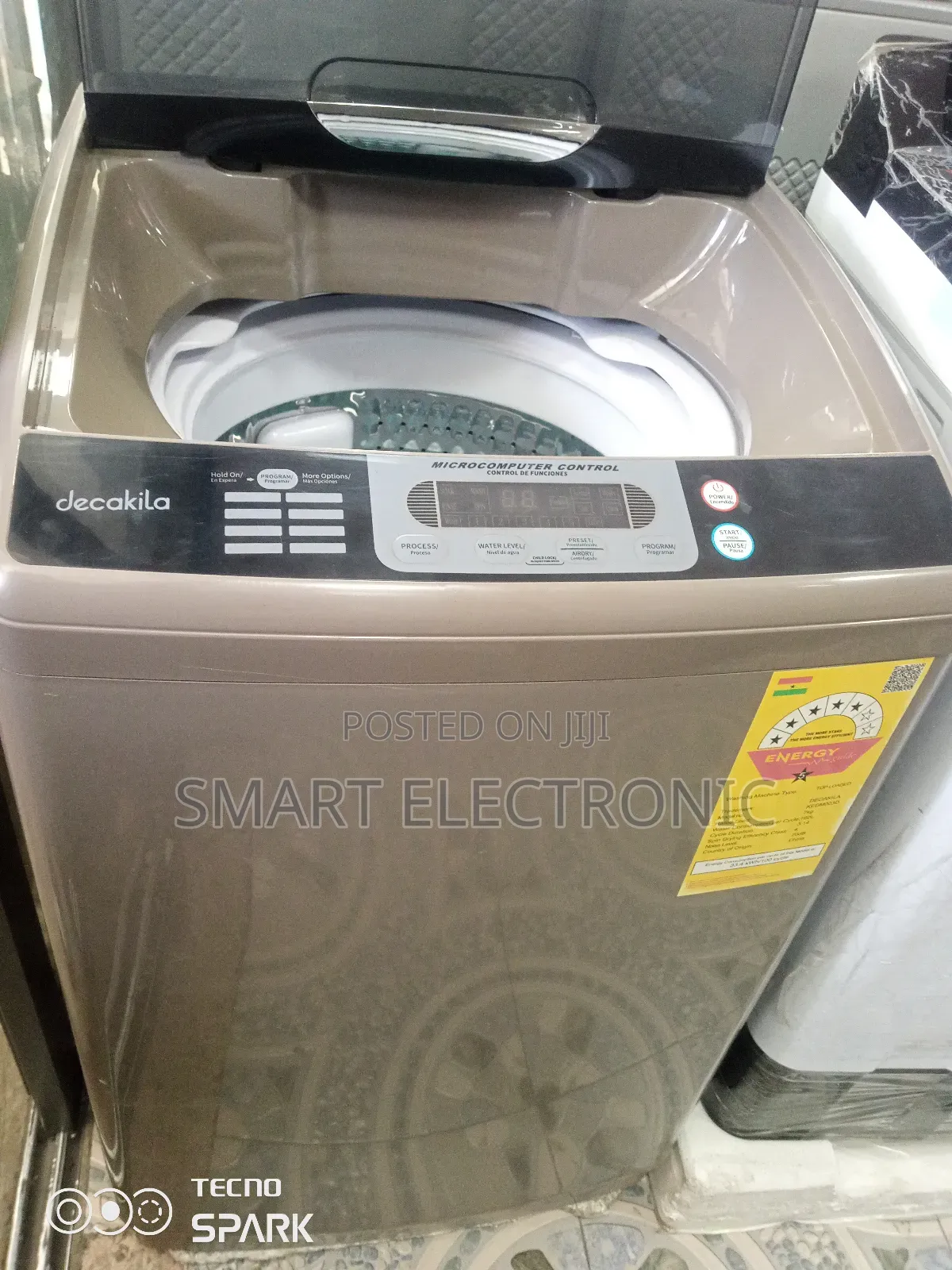 Highly Rated Decakila Microcomputer Control Washing Machine