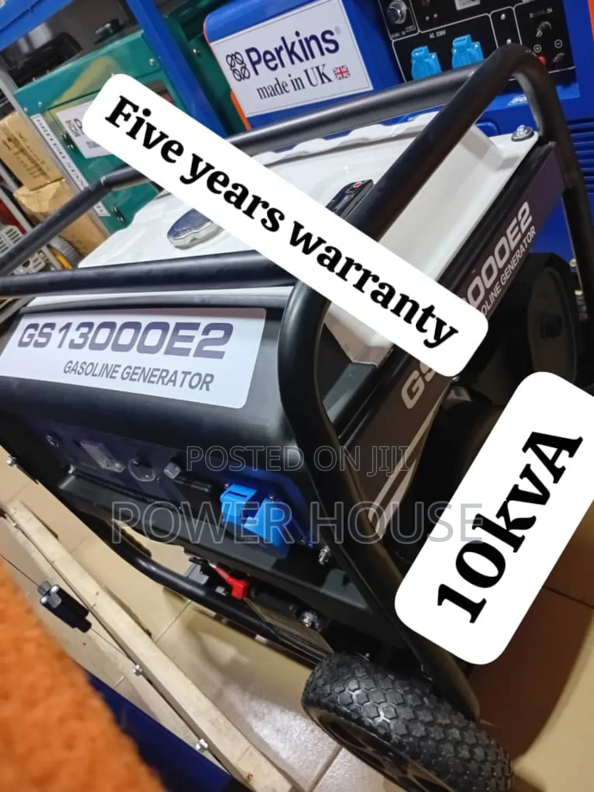 Silent Power 10kva 13000watts Perkins Pertrol Generator