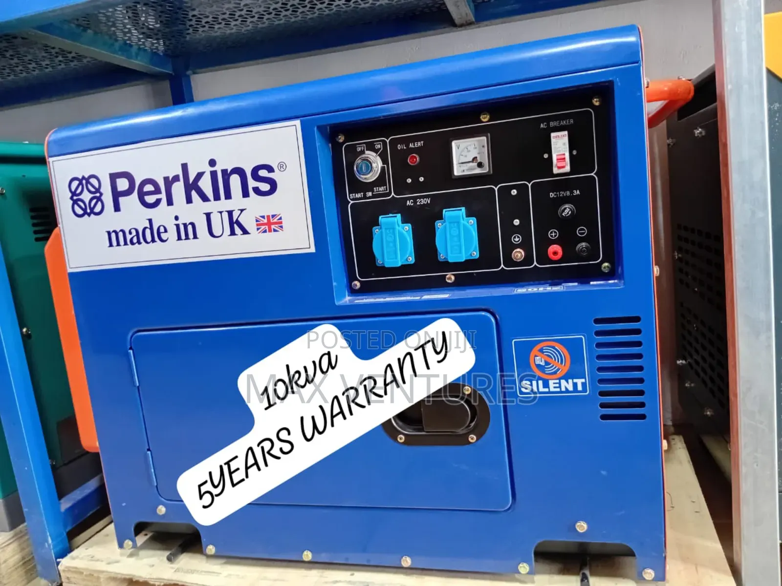 Quiet Operating 10kva Diesel Powerful Generator