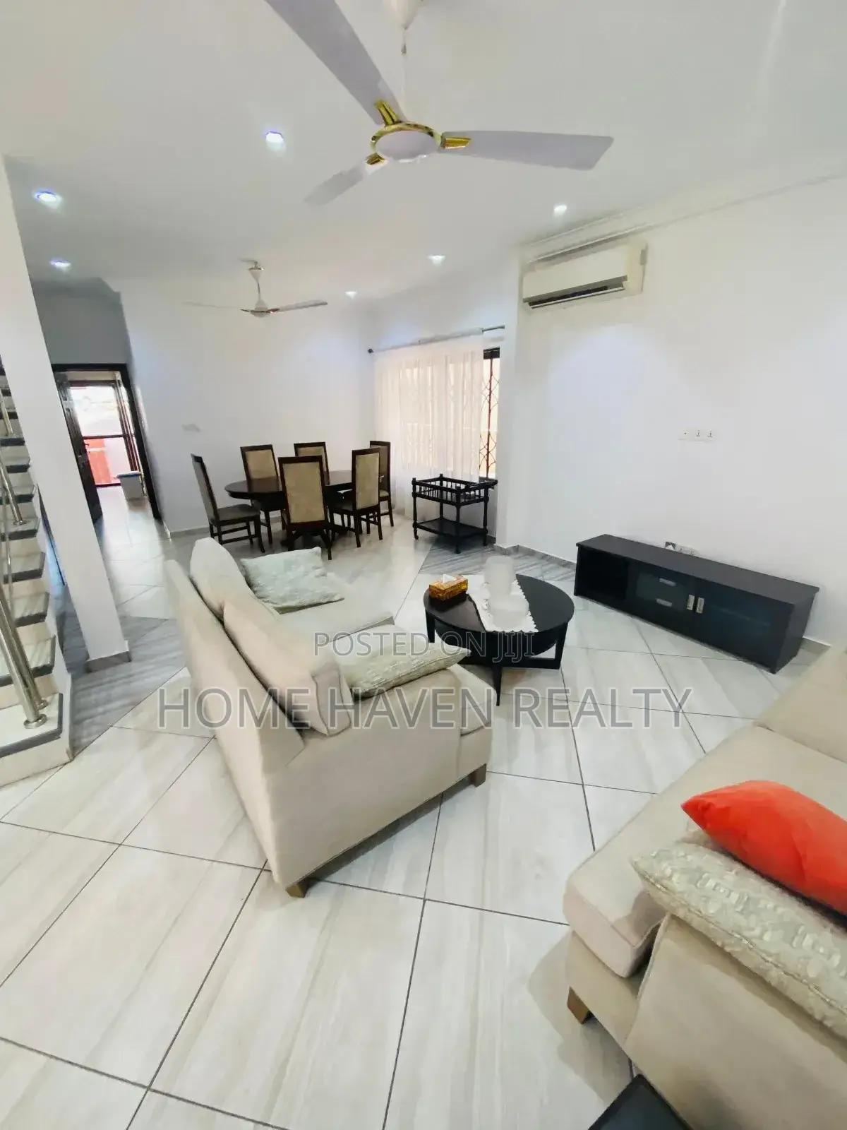 Furnished 3bdrm Duplex in Plant Pool, Dzorwulu for rent