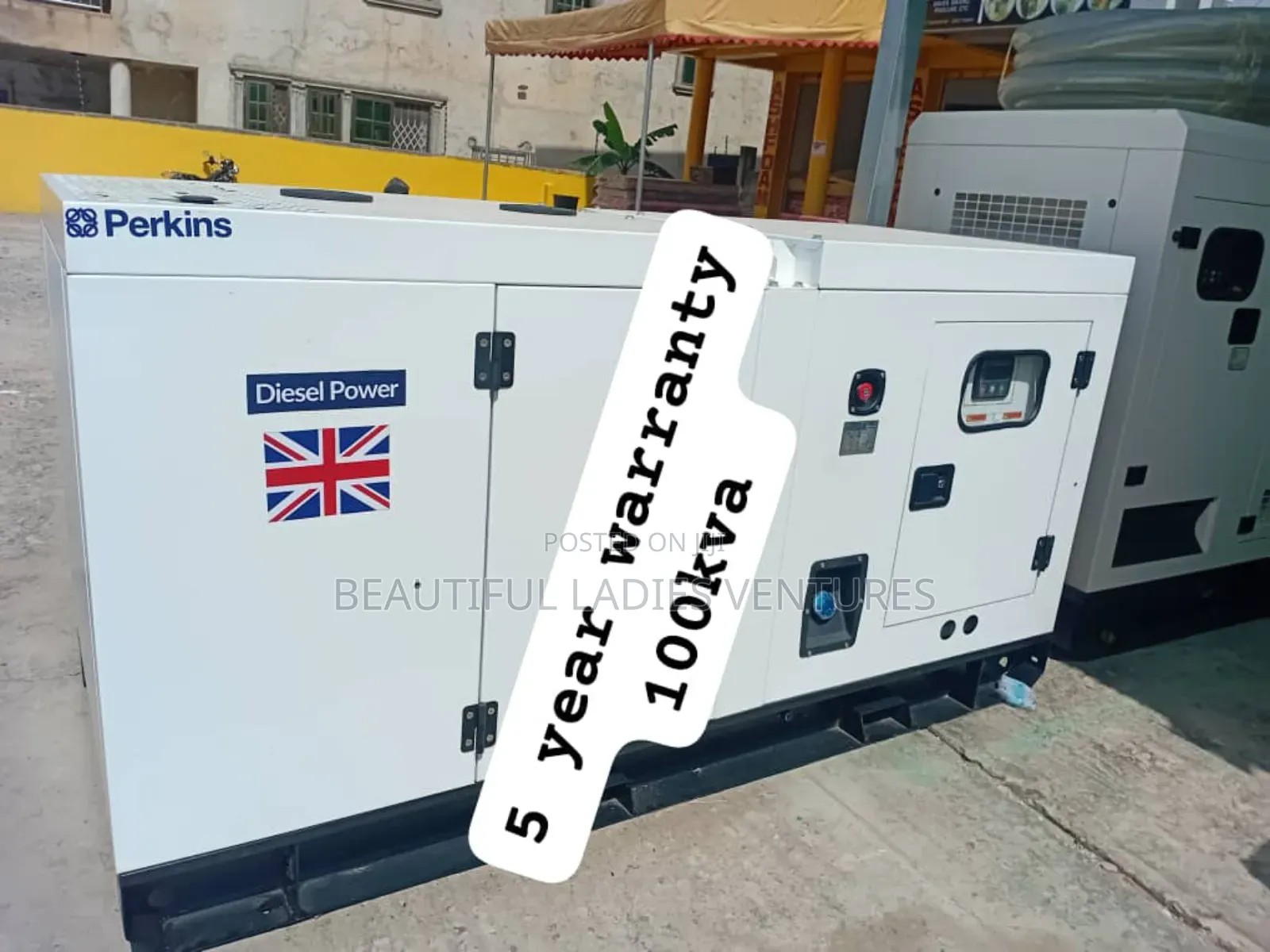 Diesel Fuelled Perkins 100kva Generator Perkins 100kw Diesel