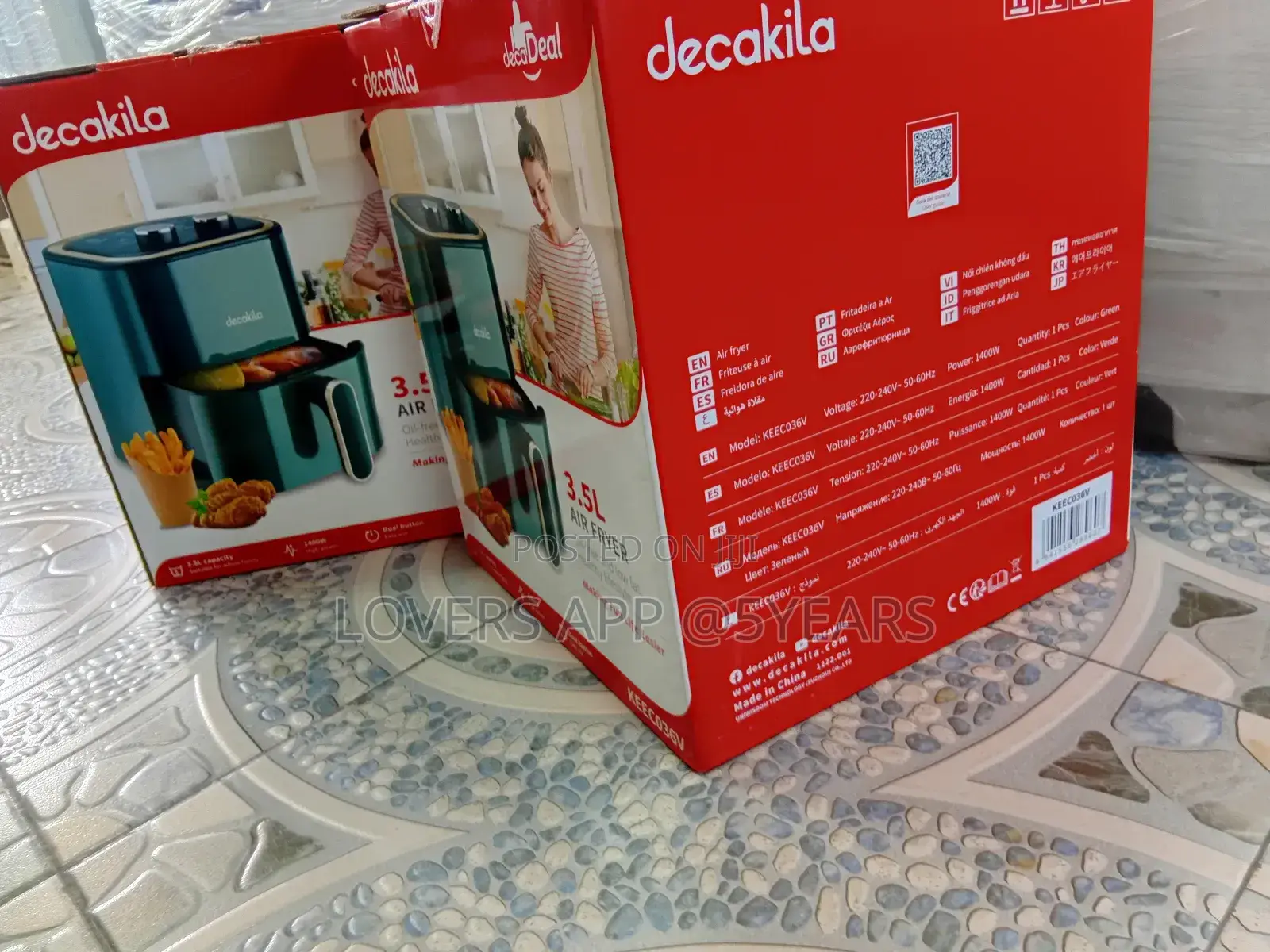 Top-Rated Decakila 3.5l Air Fryer Healthy Lifestyle