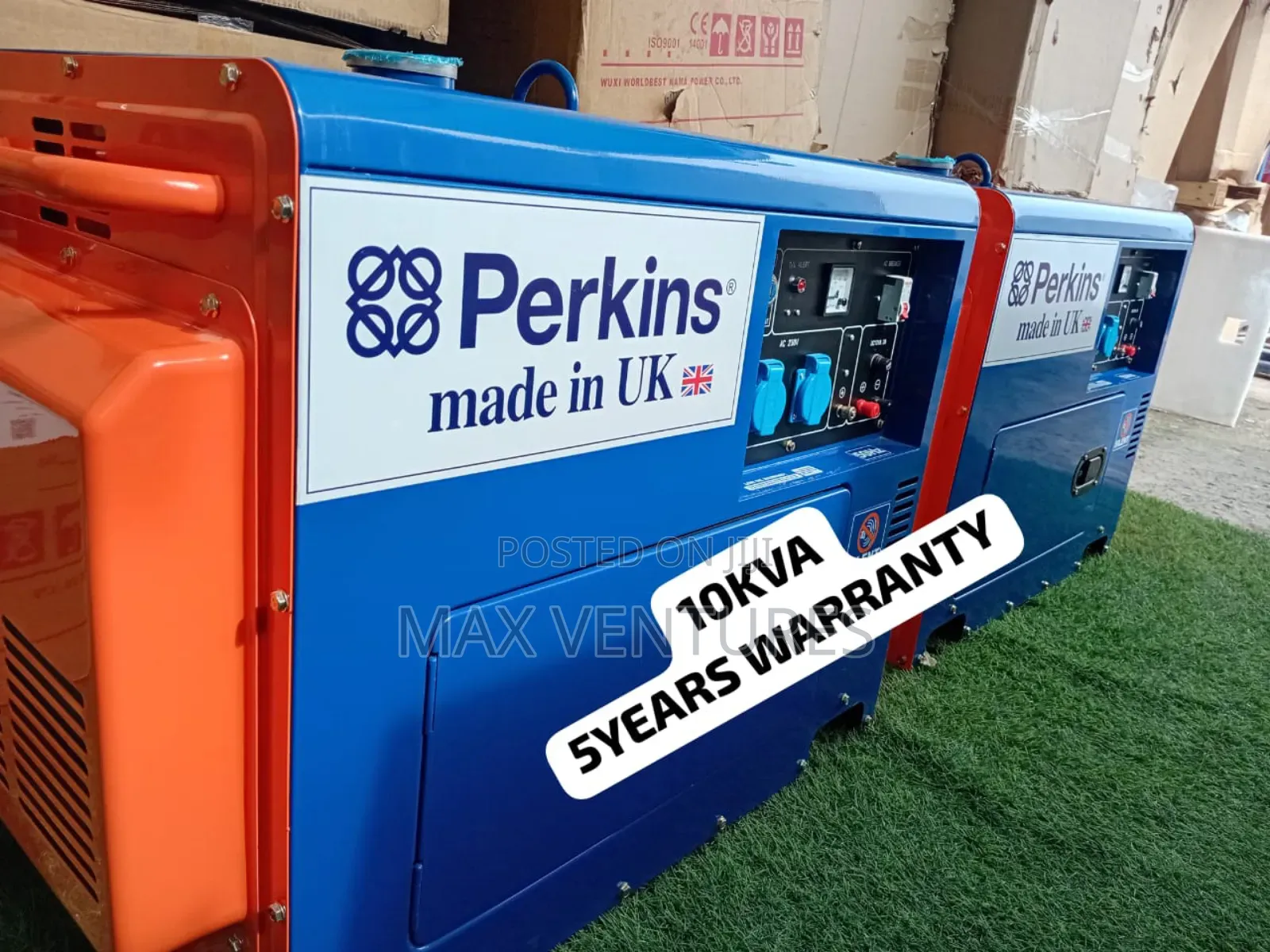 Perkins 10kva Diesel Powered Power Back Up