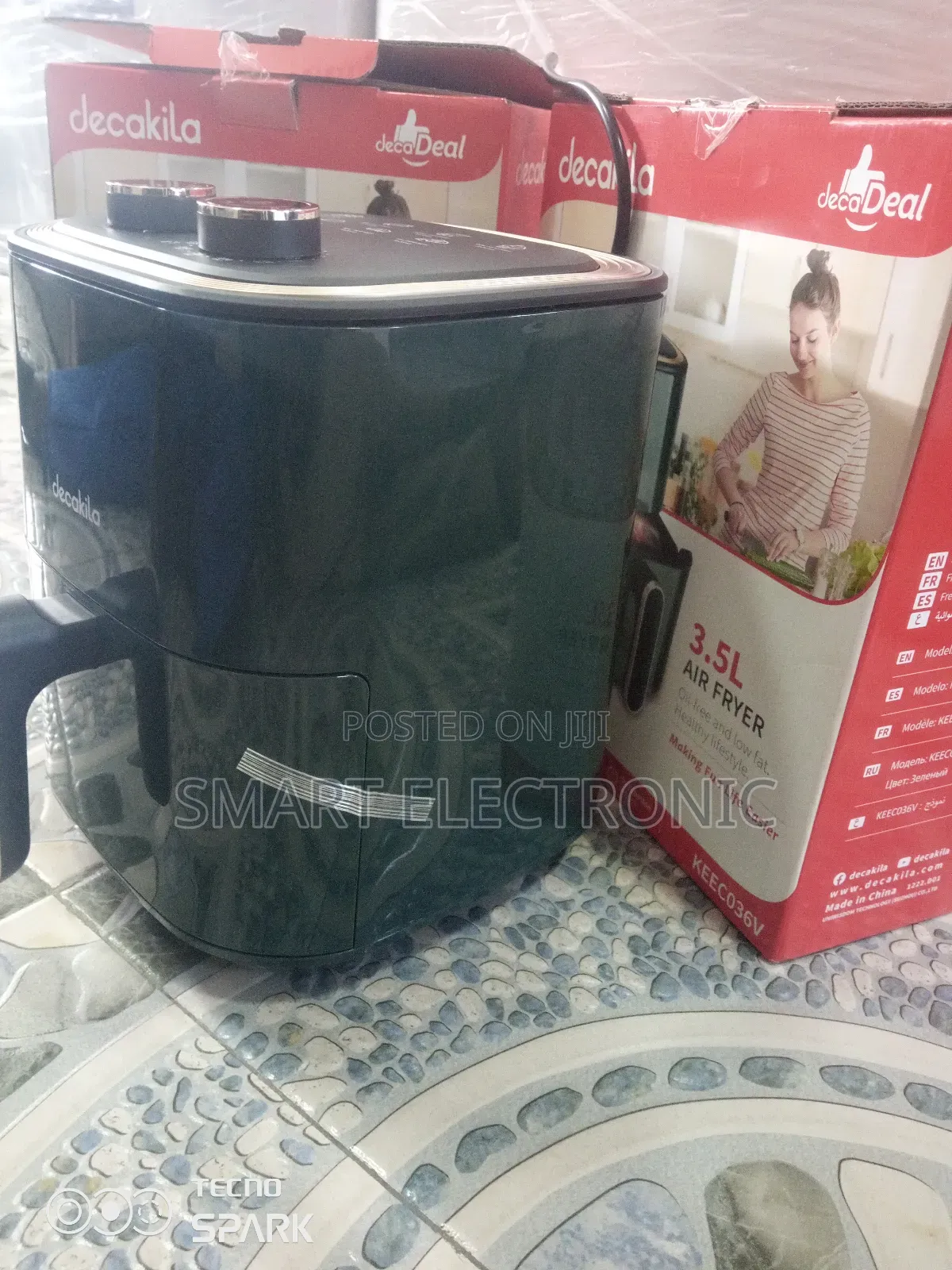 Exciting Air Fryer Decakila 3.5l Air Fryer Healthy Lifestyle