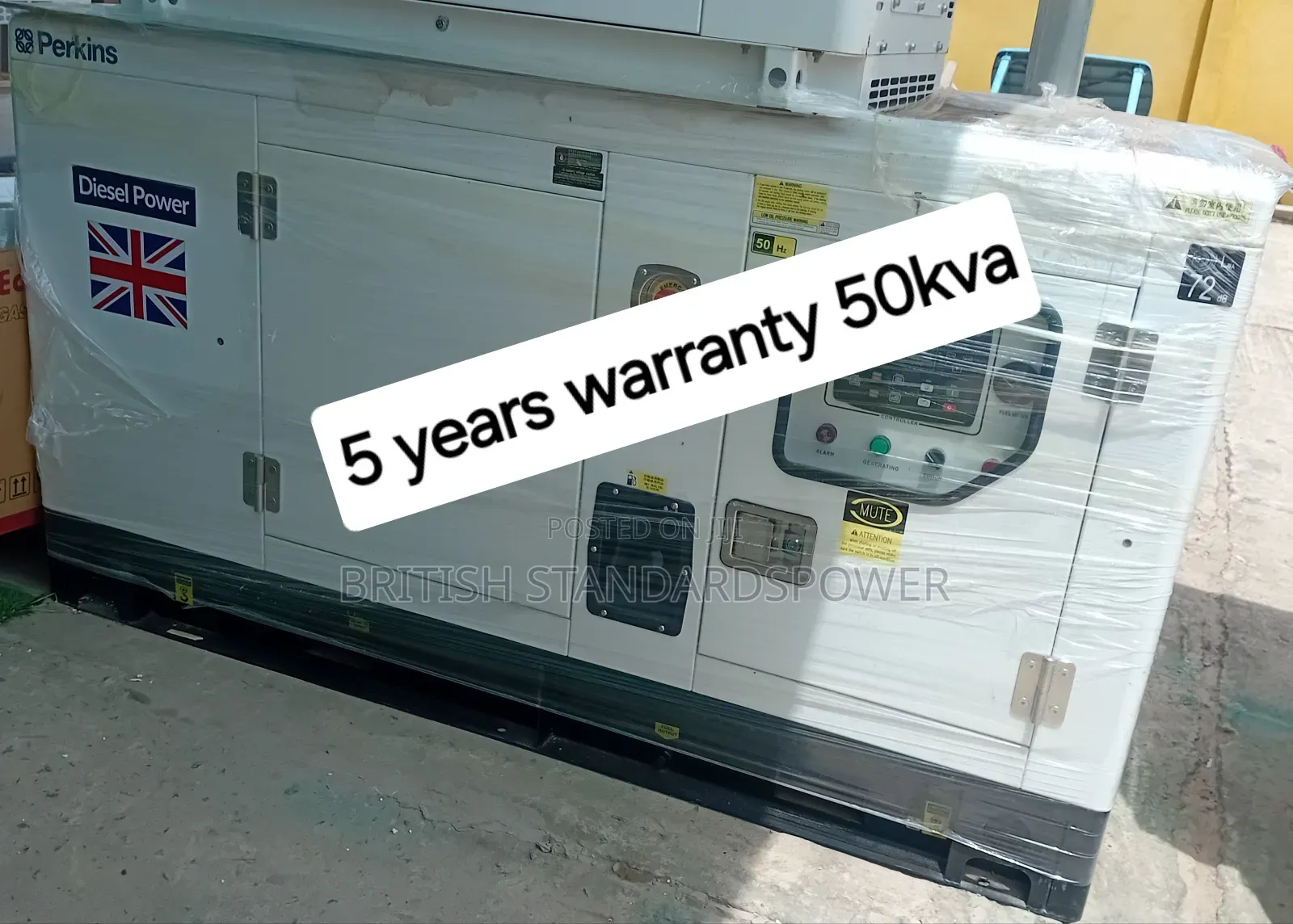 Power Master 50kva Silent Diesel Plant