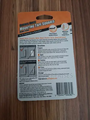 Gorilla Tough Clear Double Sided Tape Squares