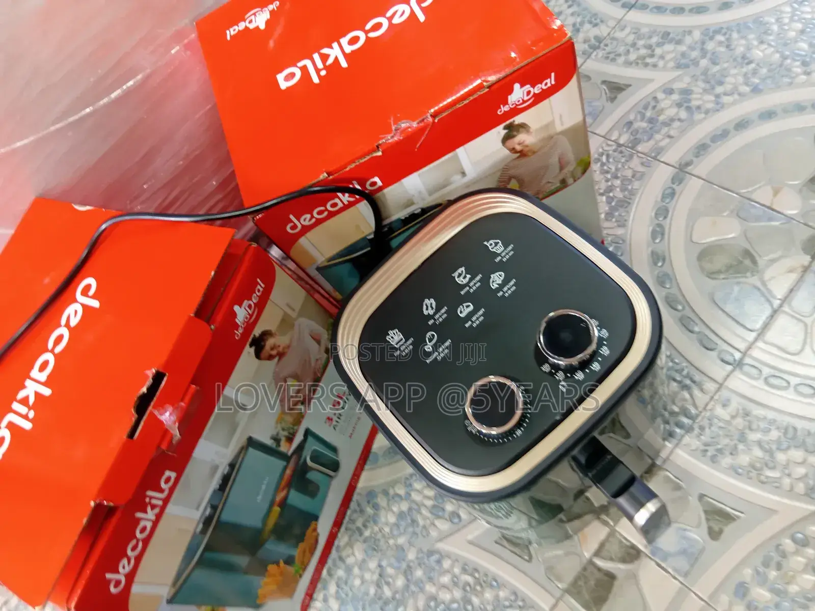 Energetic Decakila 3.5l Air Fryer Healthy Lifestyle