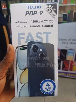 New Tecno Pop 9 64 GB Black