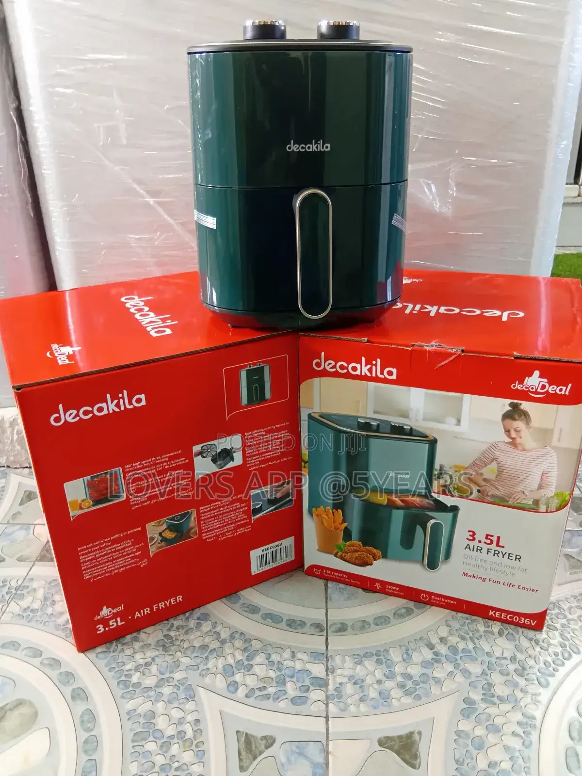 Engaging Decakila 3.5l Air Fryer Healthy Lifestyle