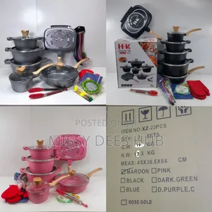 21pcs H. K Granite Set
