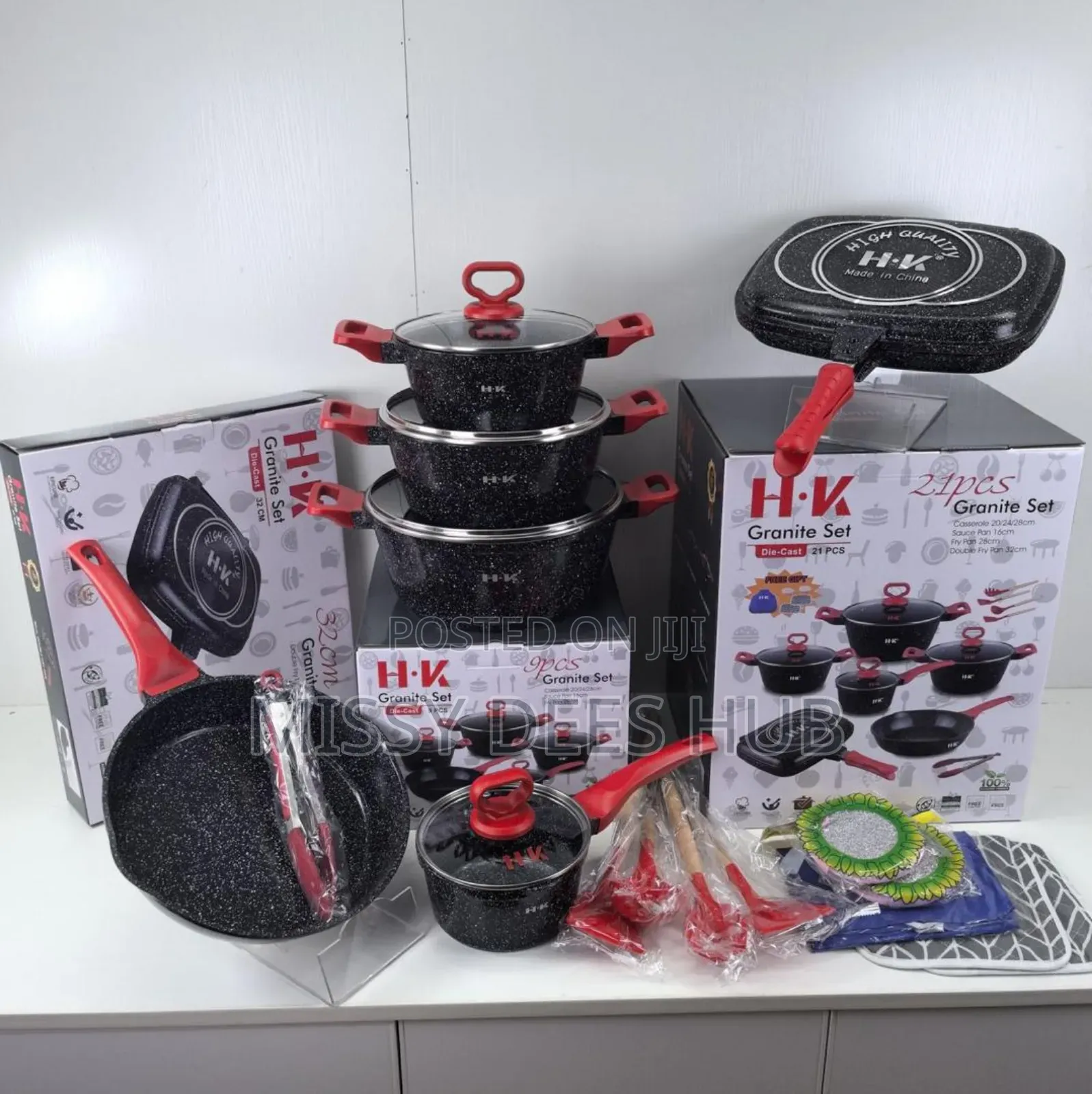 21pcs H. K Granite Set