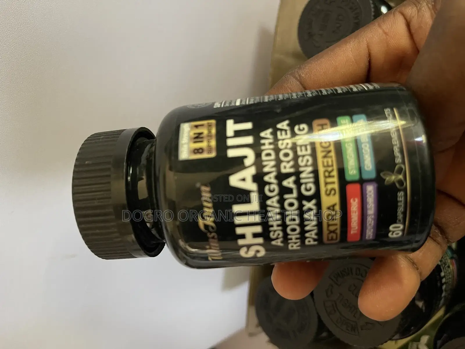 Wins Town Shilajit With Ashwagandha,Rhodiola Rosea,Panax Etc