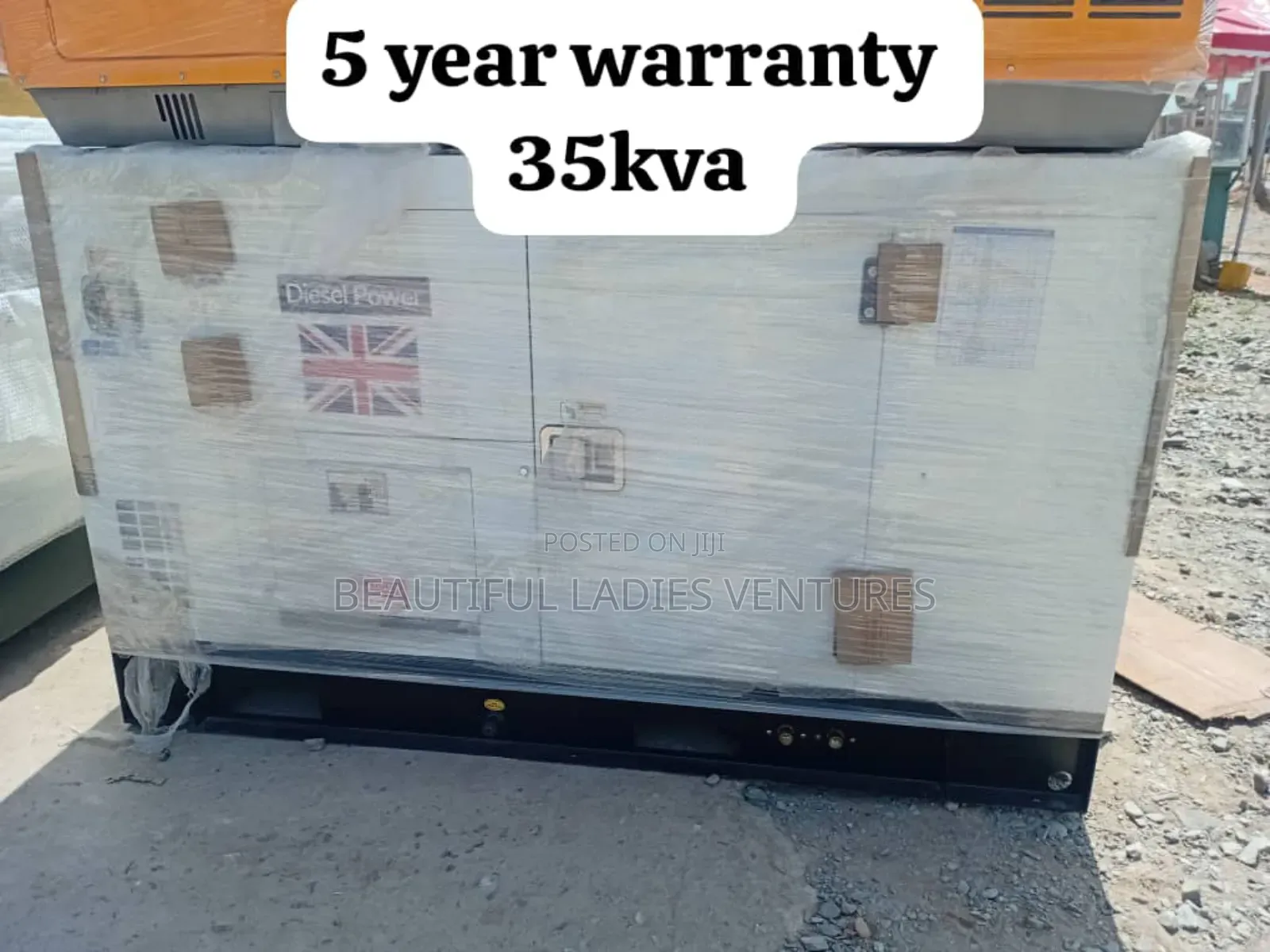 Power Up 35kva Perkins Diesel Silent Generator Uk 35kva