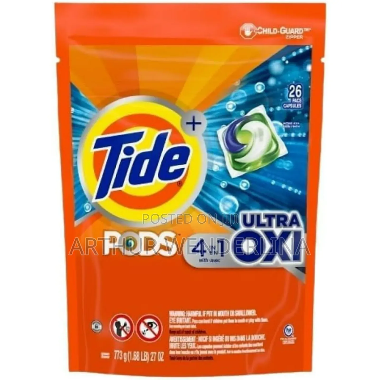 Tide Pods Laundry Detergent.Pacs, 26 Count,