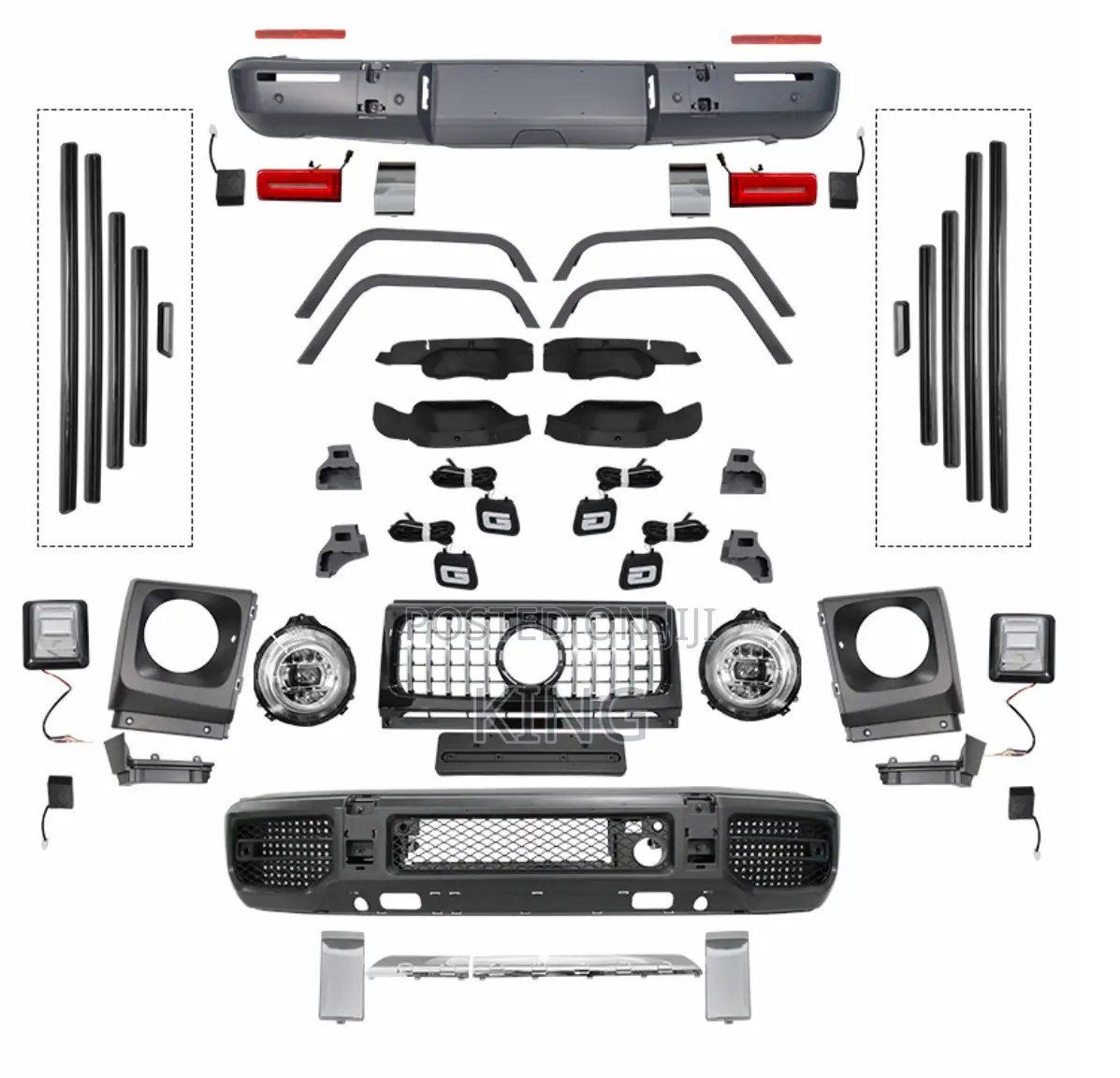 2018 2019 2020 2021 2022 Mercedes Benz G63 Amg Body Kit