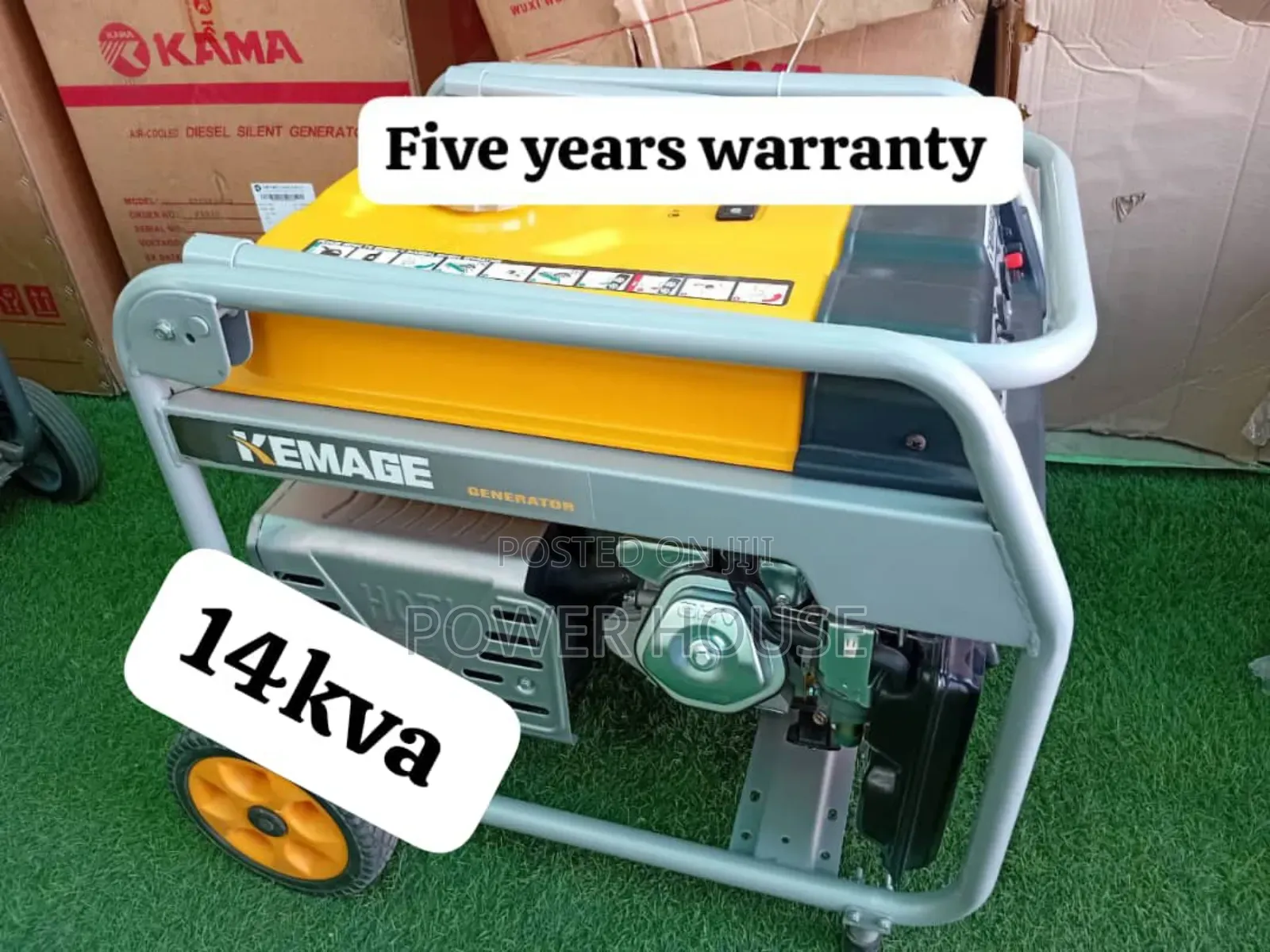 Standard Voltage 14kva 16000watts Kemage Petrol Generator