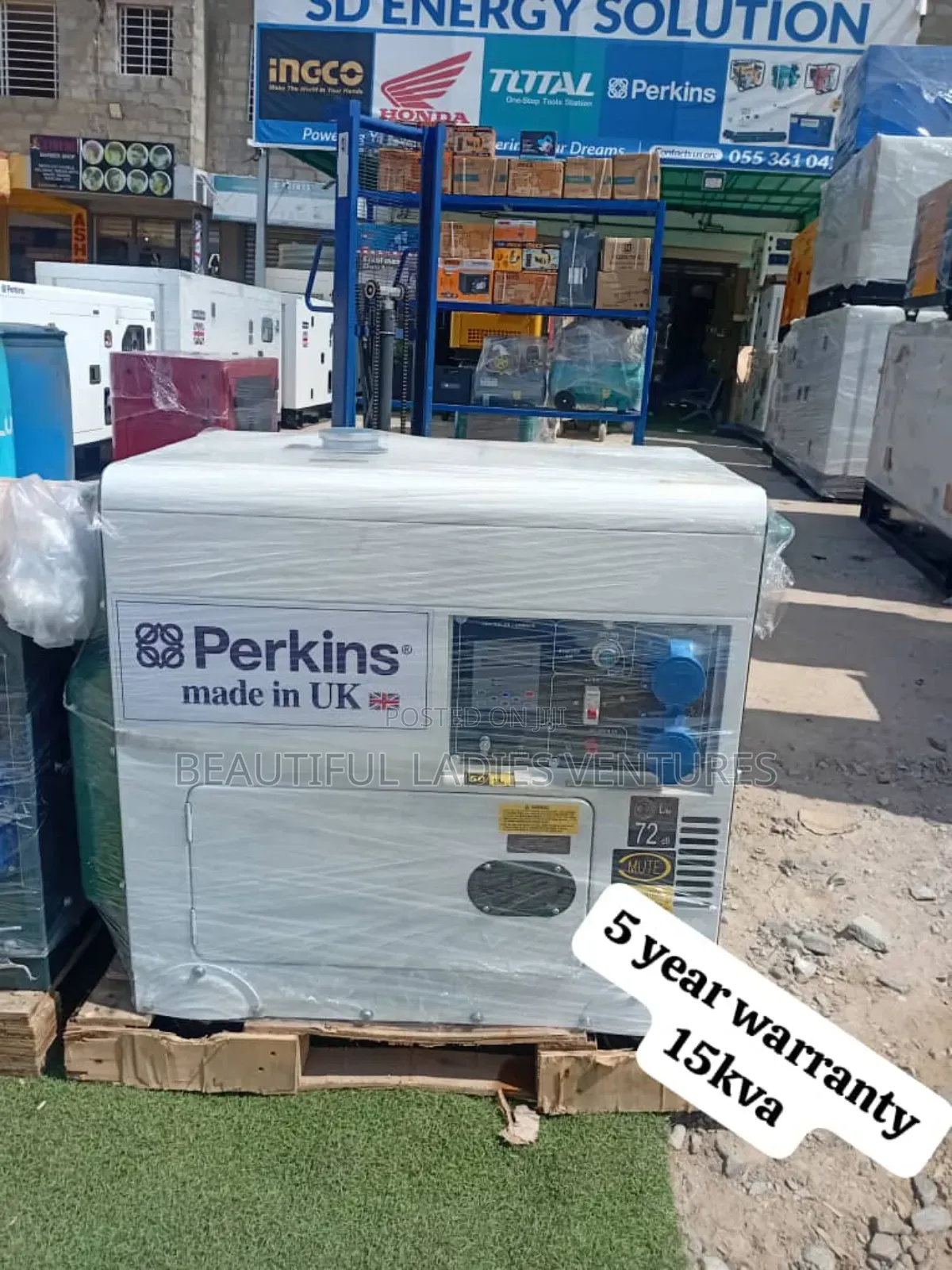 Precision Power 15kva Perkins Diesel Generator 13kw Perkins