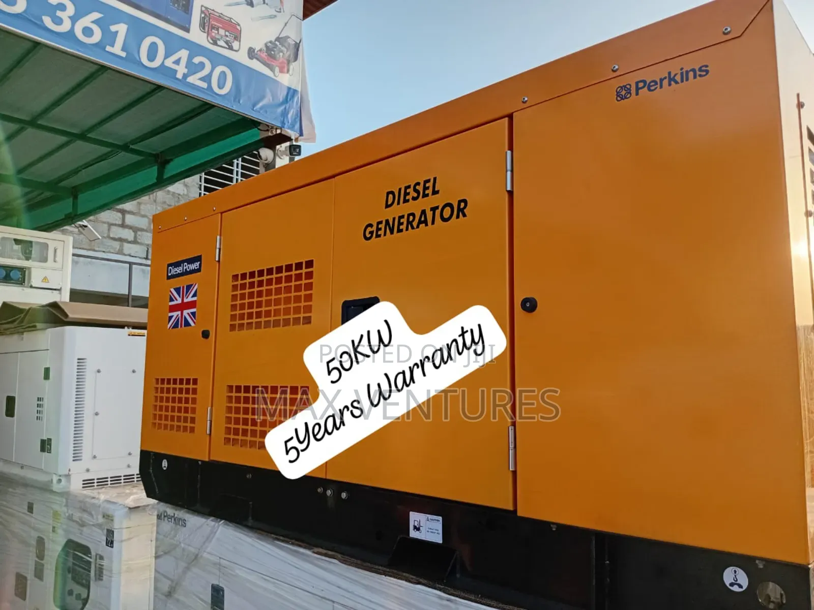 50kw Electricity Power Backup Diesel Silent Generator