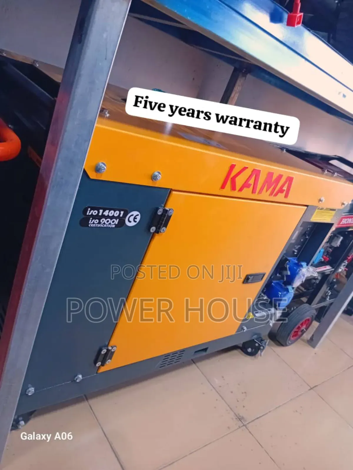 Authentic 15kva 16500watts Diesel Kama Generator