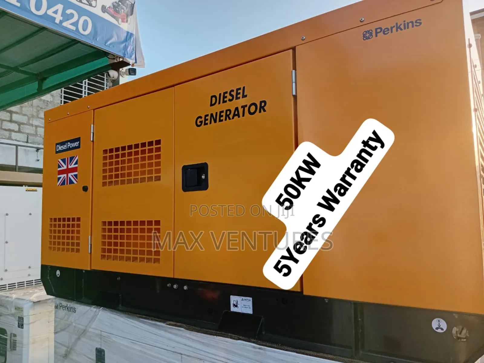 User Friendly 50kw Diesel Easy to Install Generator