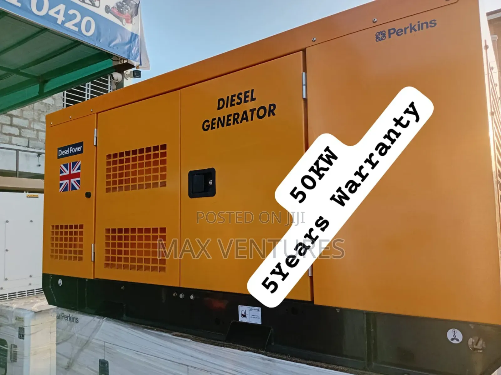 Sleek Design 50kw Diesel Factory Suitable Generator