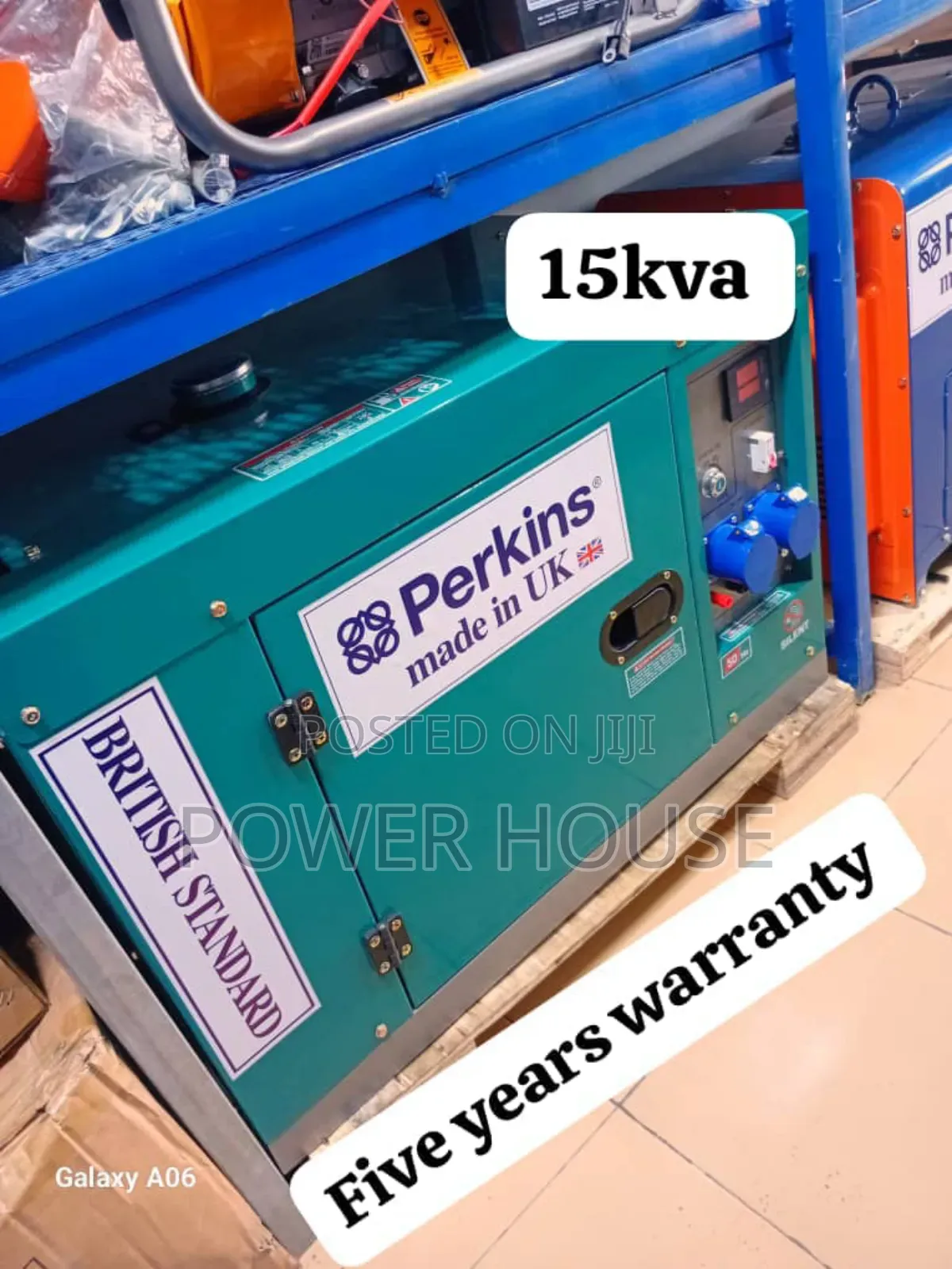  Stronger Power 15kva 16500watts Diesel Perkins Generator