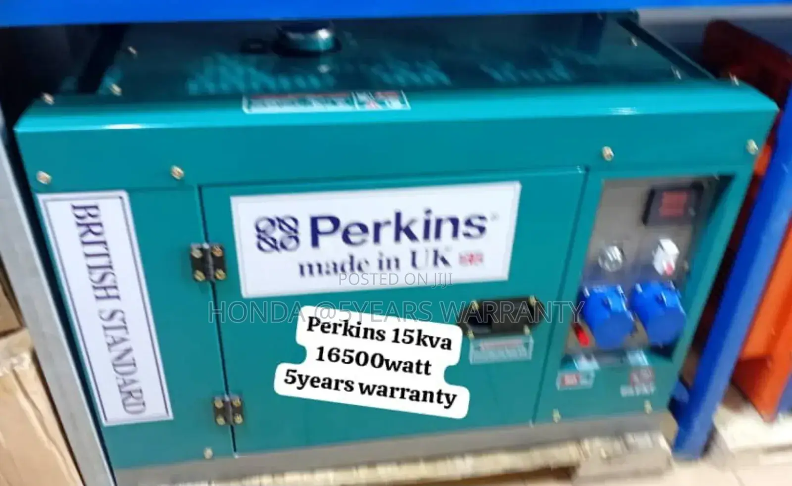 Instant Power Perkins 15kva 16500watt Generator Diesel 15kva