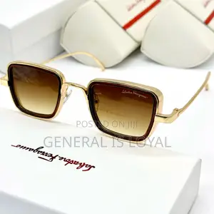 Salvatore Ferragamo Metal Sunglasses