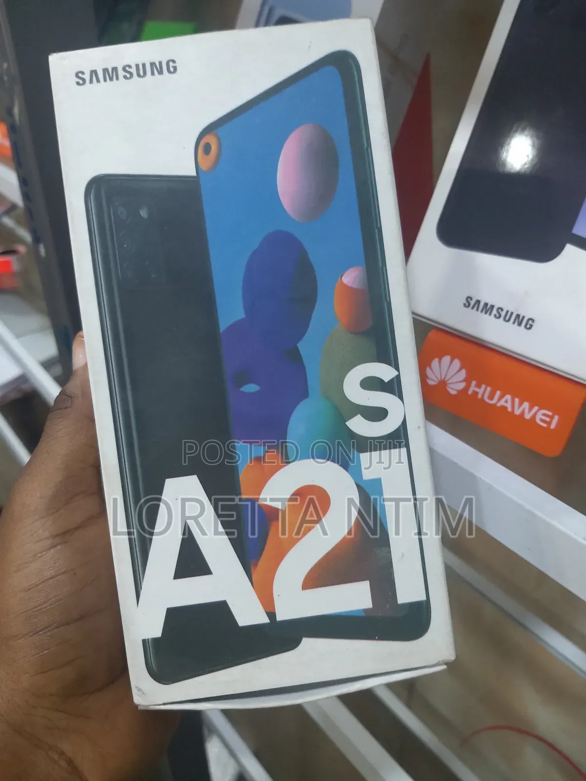 New Samsung Galaxy A21s 128 GB Black
