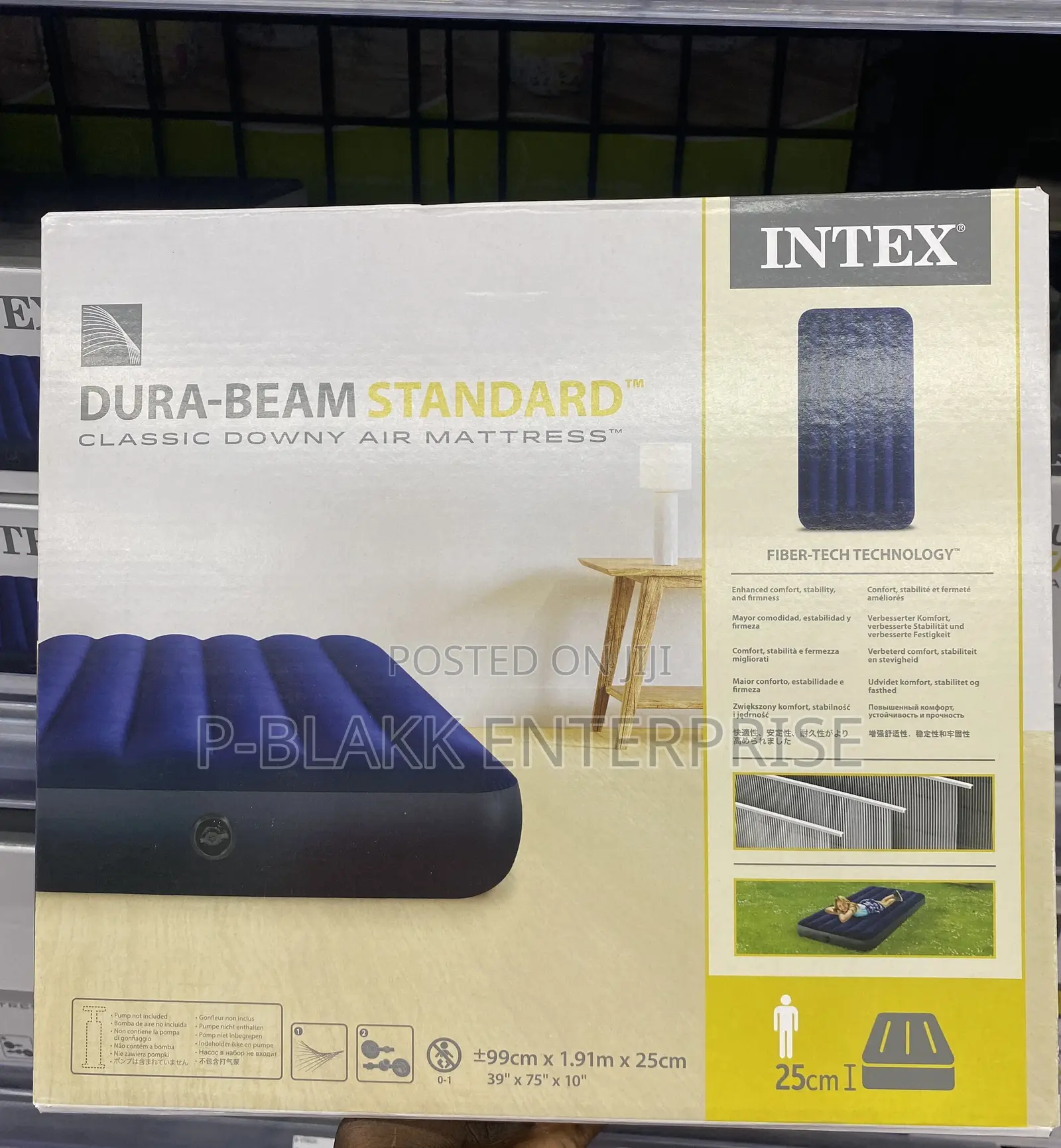 Inflatable Mattress Bed 99cm*191cm*25cm Airbed