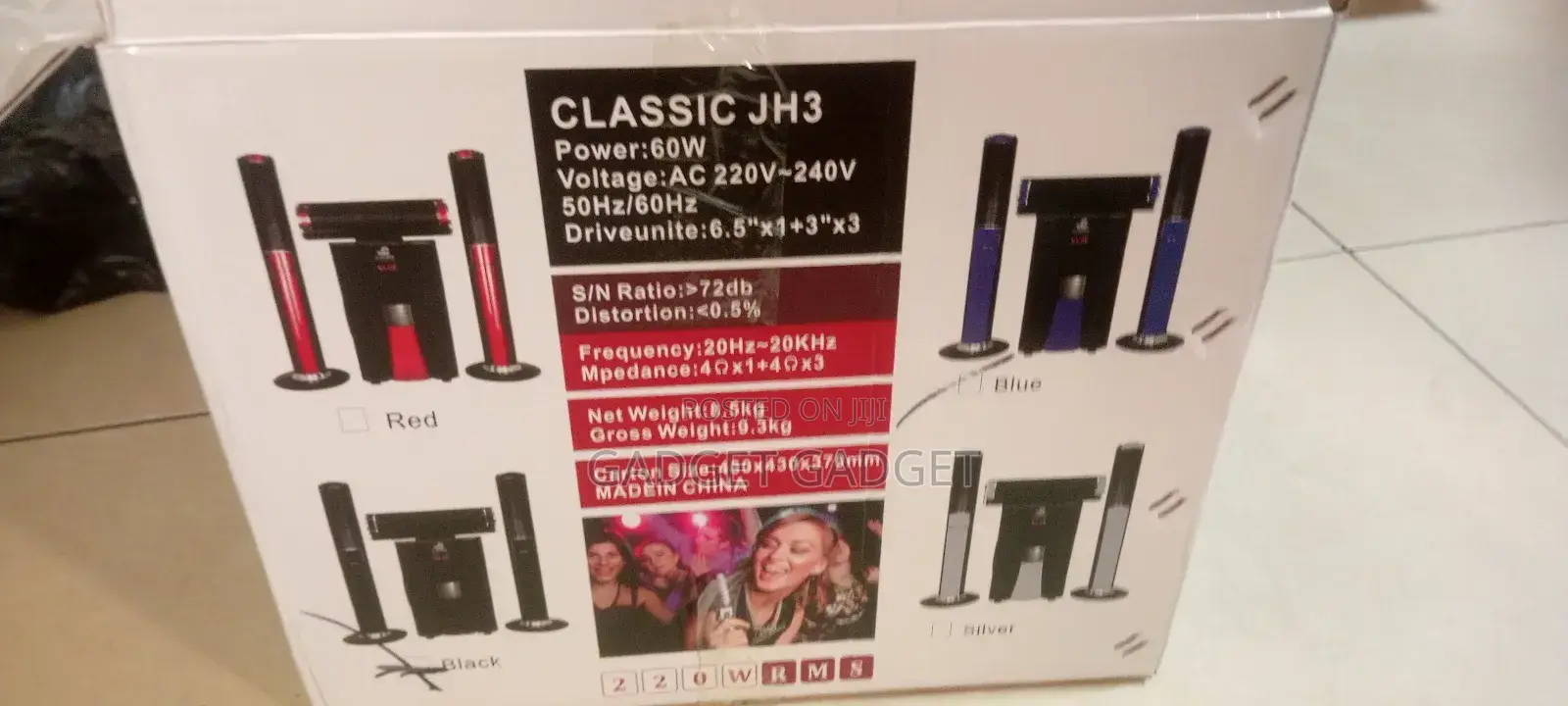 Jc Power Classic Jh3 3.1 Channel Home Theater System