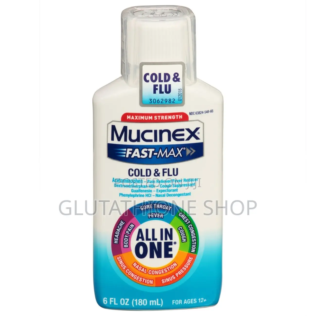 Maximum Strength Mucinex Fast-Max Cold Flu Caplets