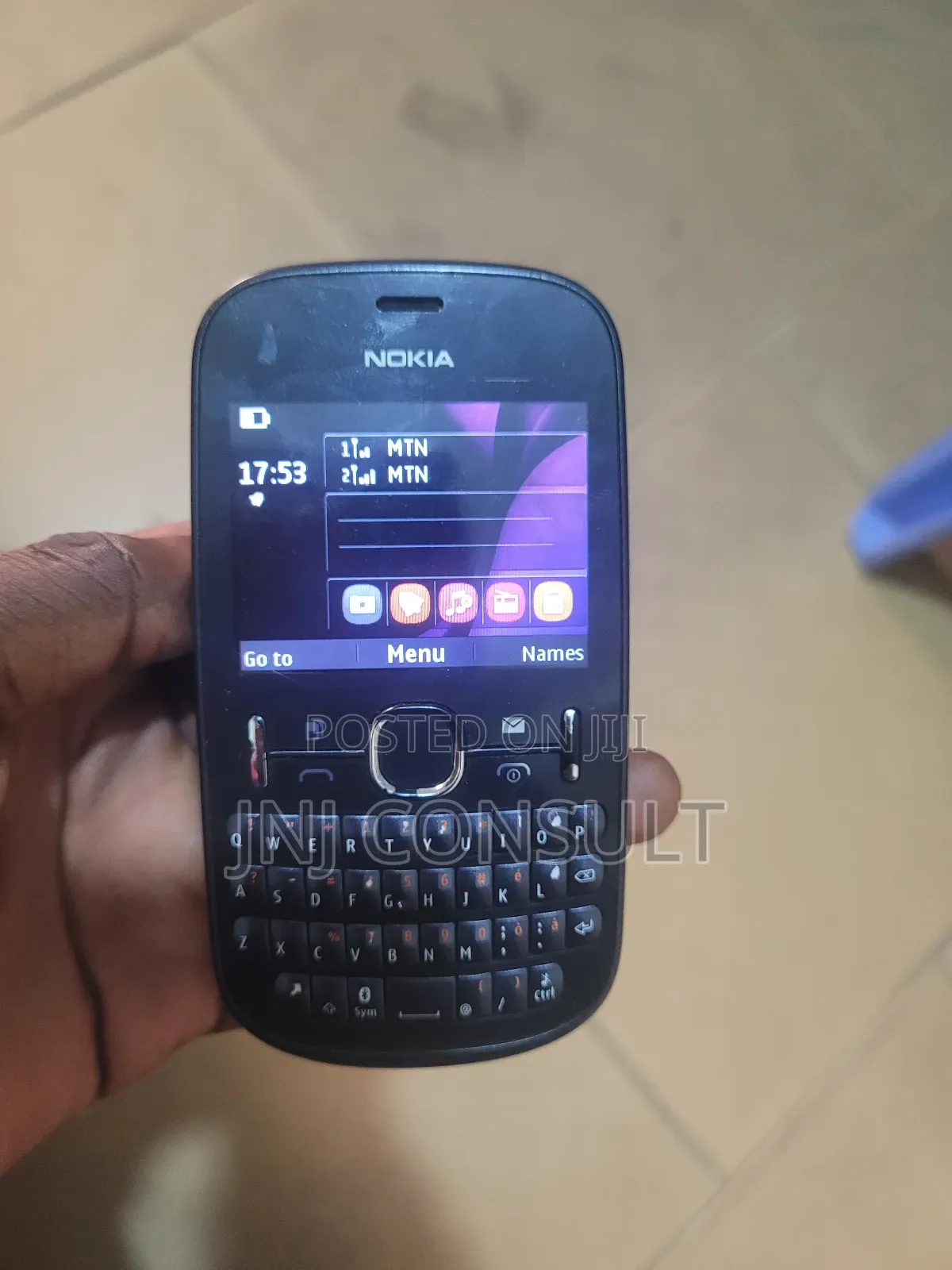 Nokia Asha 200 Black