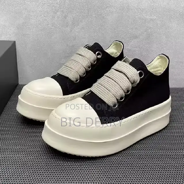 Rick Owens Platform Jumbo Lace