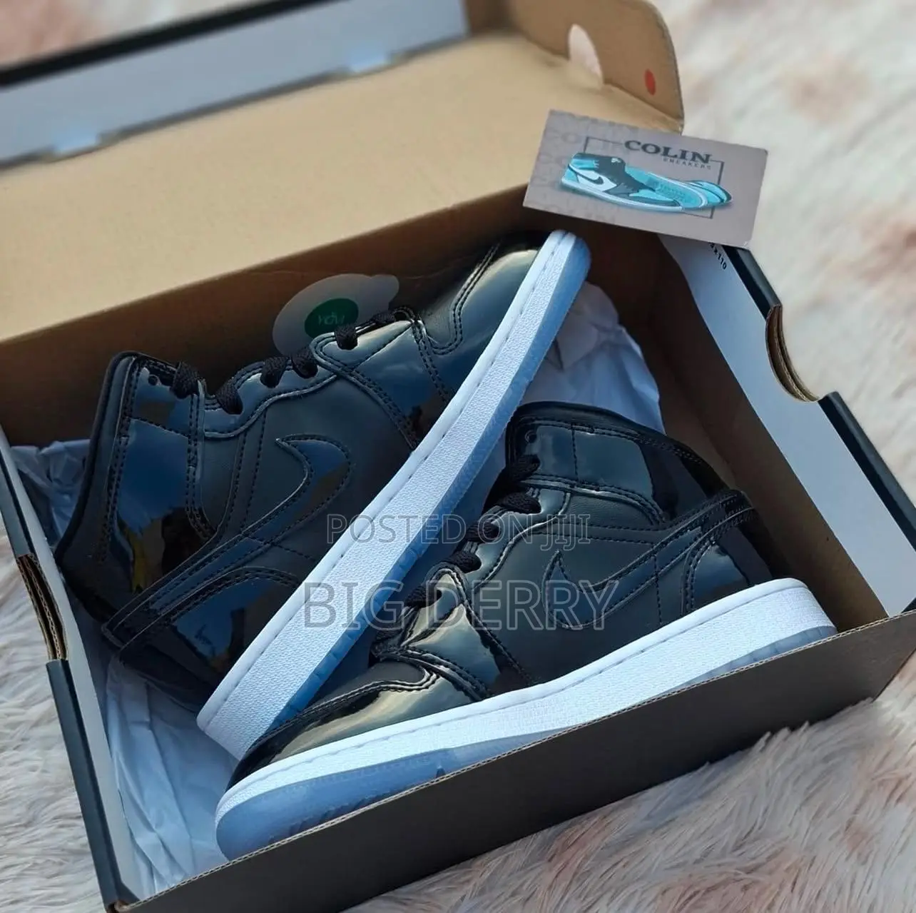 Air Jordan 1 Long Mirror Black