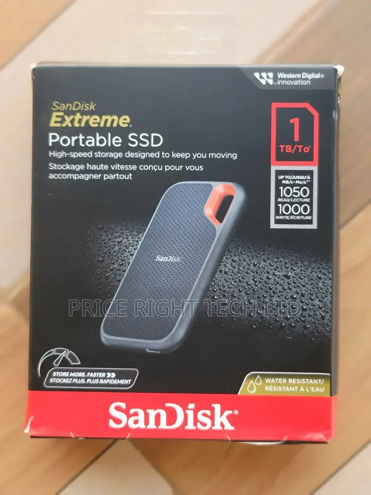 Brand New 1tb Sandisk Extreme Portable Ssd