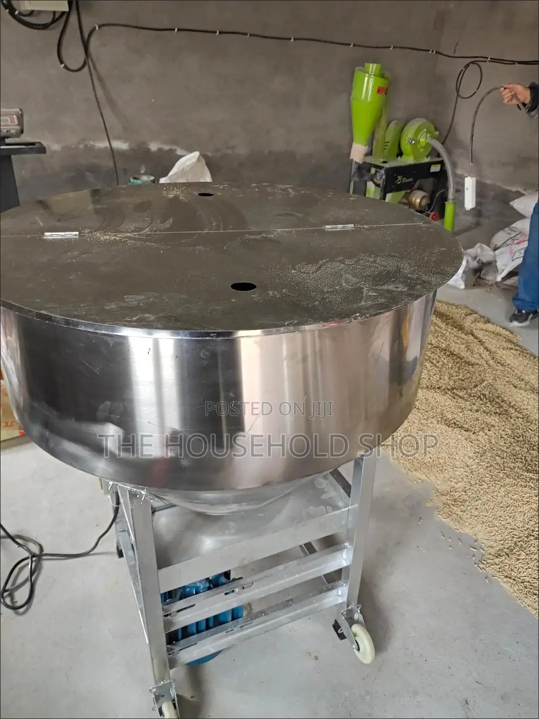 150kg Complete Stainless Steel Powder Mixer With Lid
