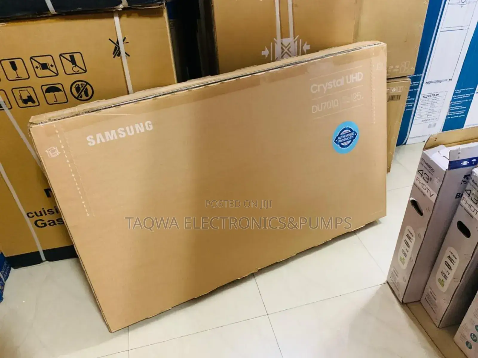 True - Samsung - 55"Du7010 Smart Tv