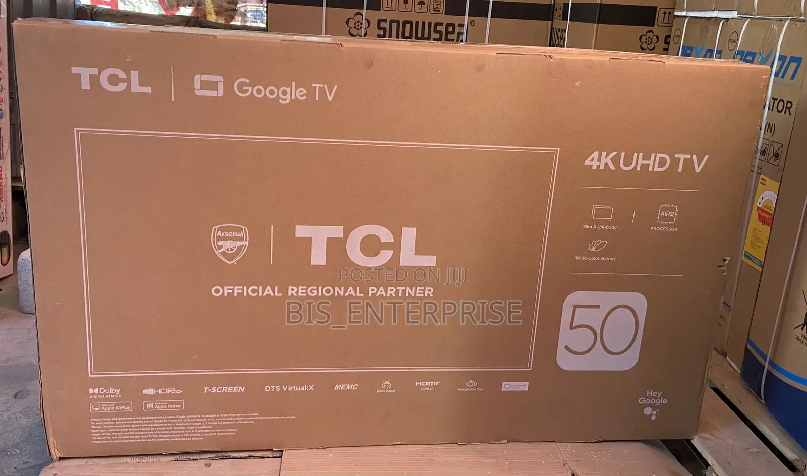 TCL Google Tv Uhd Tv (Slim and Uni-Body)