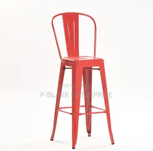 Bar Chair With Long Back Rest