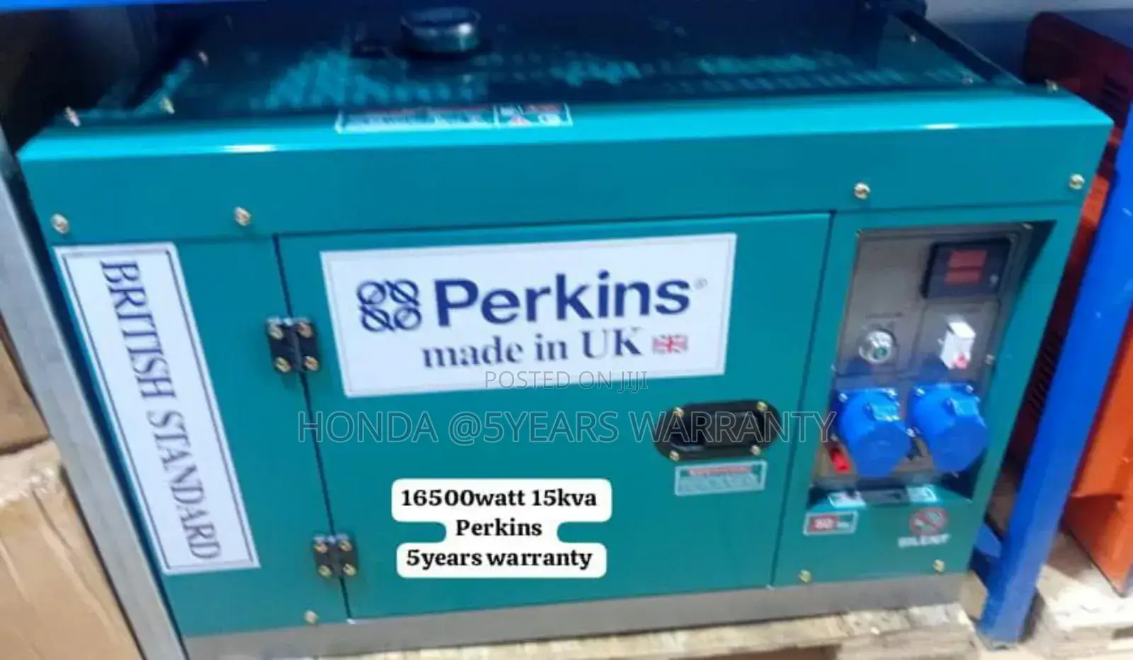 Efficient Energy System Perkins 15kva Generator 16500watt