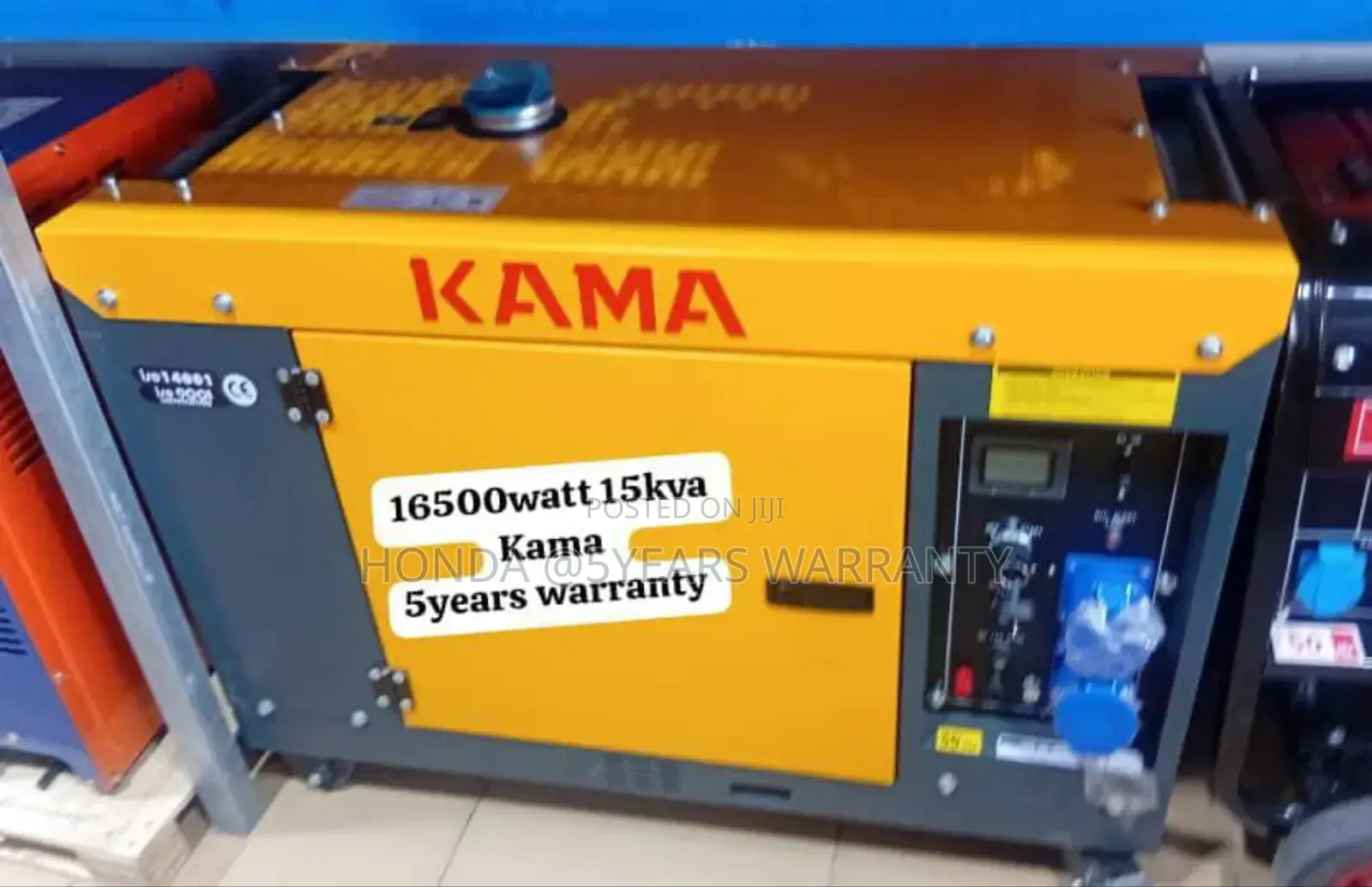 Power to Go 15kva Kama Diesel Generator 16500watt 15kva