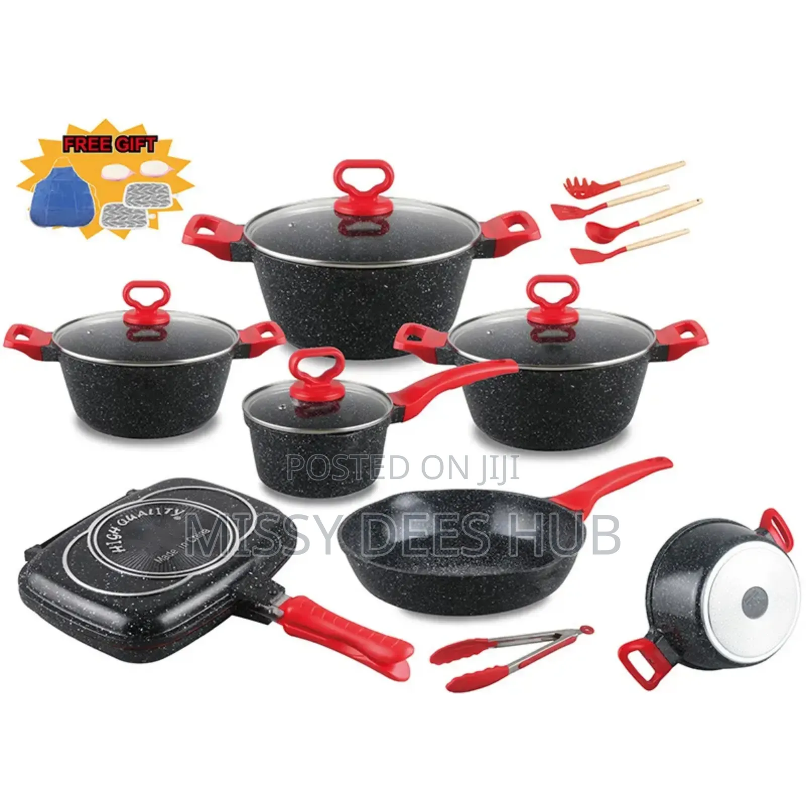 21pcs H. K Granite Set