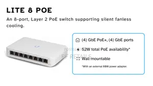 Ubiquiti 8 Port Switch (Usw-Lite-8-Poe