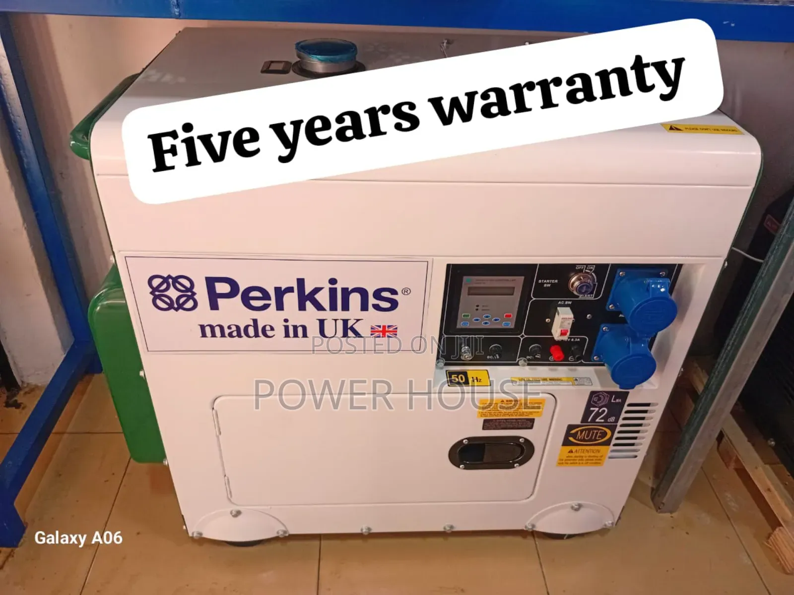 Conventional 15kva 16500watts Diesel Perkins Generator