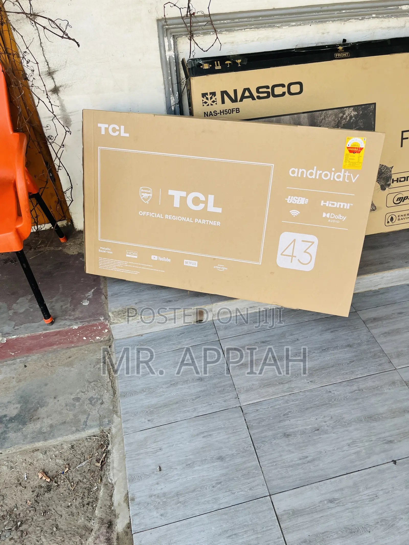 Well Built TCL 43s4500 43 Inch HDR Smart Television.