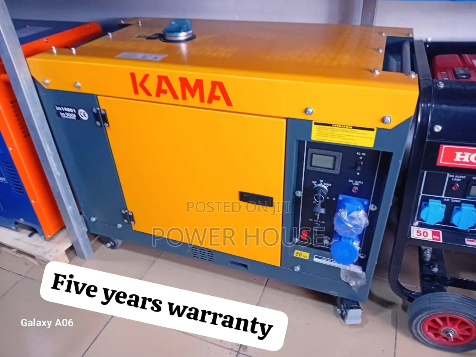 Synchonous 15kva 16500watts Diesel Kama Generator