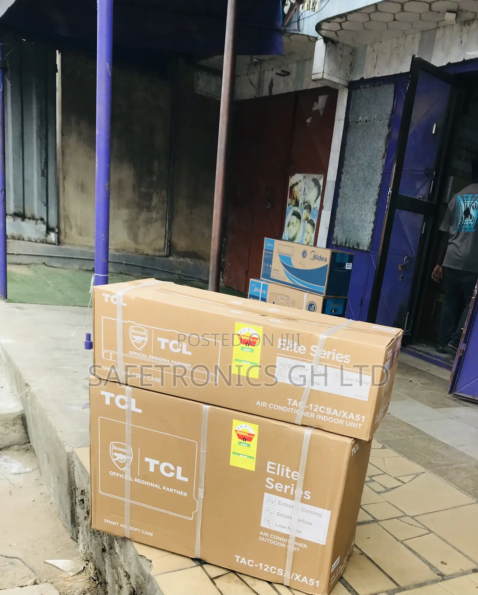 High Efficiency Split R410a 1.5 Horsepower TCL White Ac