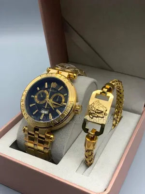Versace Watch and Bracelet